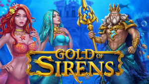 Gold of Sirens mostra sereias encantadoras e tesouros submersos.